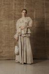 Mutedance 25 Spring/Summer Pleated Waist Top Series MD-MD25SS63-BEIGE MD25SS62